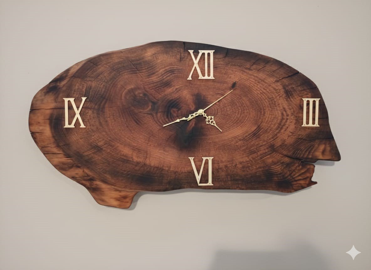 Orologio Ovale Naturale